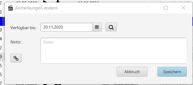 MediathekView Merklisten Anmerkung