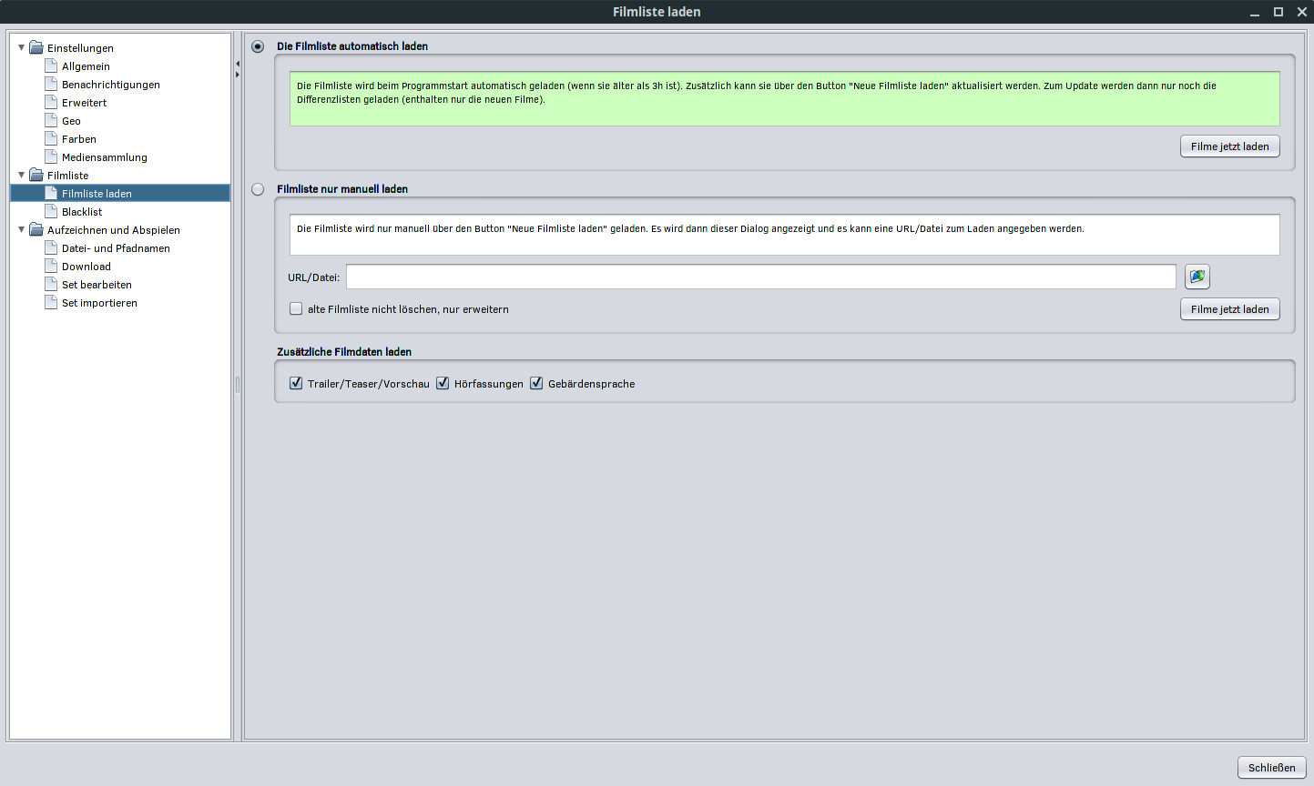 MV_Einstellungen_Filmliste